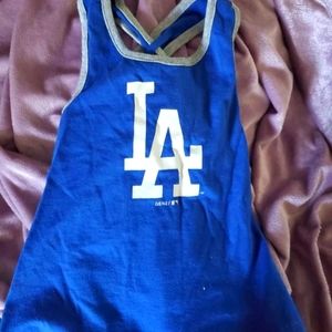La dodgers 2t tank top toddler